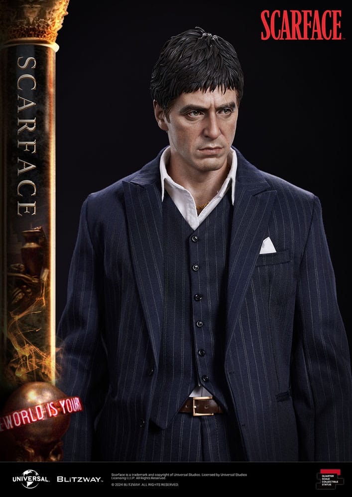Scarface statuette Superb Scale 1/4 Tony Montana 53 cm