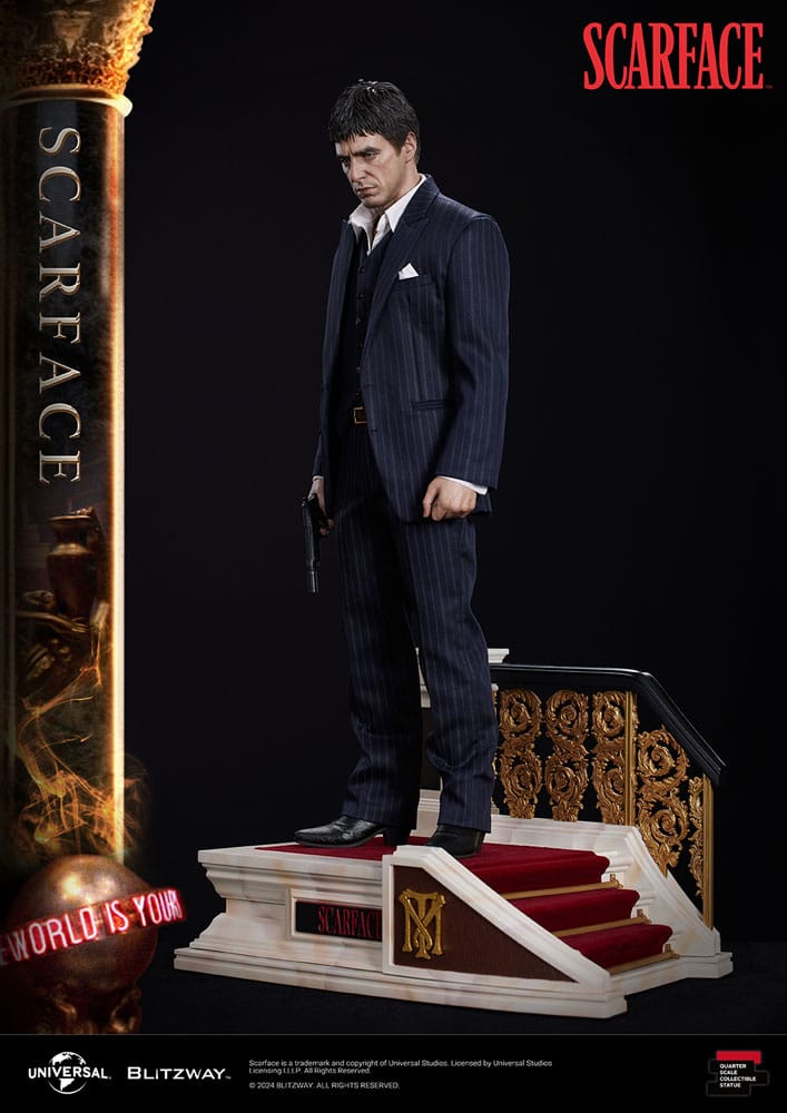 Scarface statuette Superb Scale 1/4 Tony Montana 53 cm