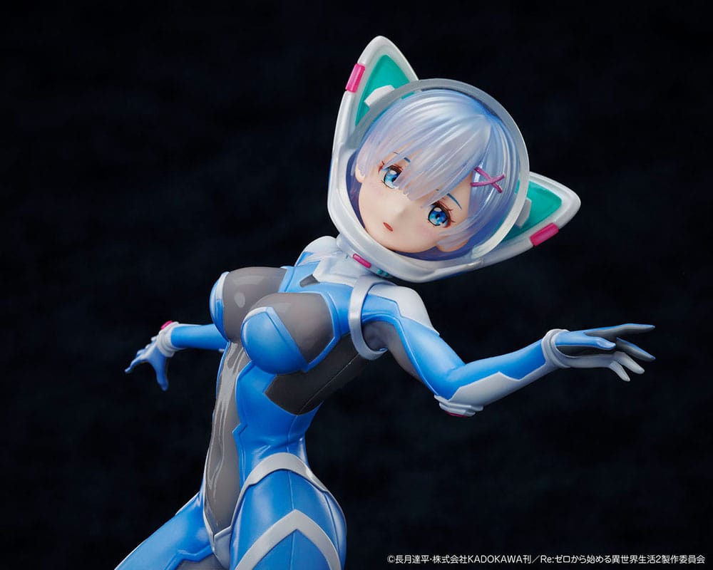 Re:Zero Starting Life in Another World statuette PVC 1/7 Rem A×A SF Space Suit 26 cm