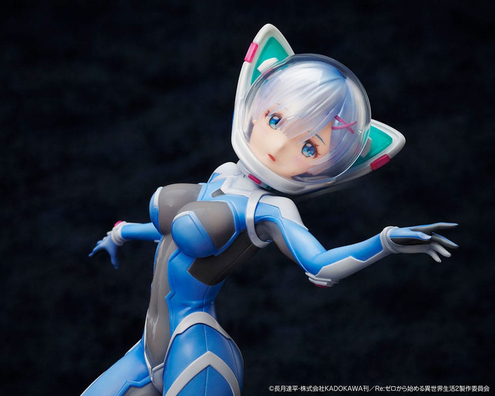 Re:Zero Starting Life in Another World statuette PVC 1/7 Rem A×A SF Space Suit 26 cm
