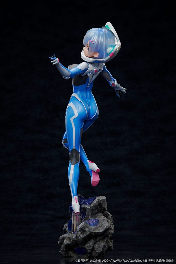 Re:Zero Starting Life in Another World statuette PVC 1/7 Rem A×A SF Space Suit 26 cm