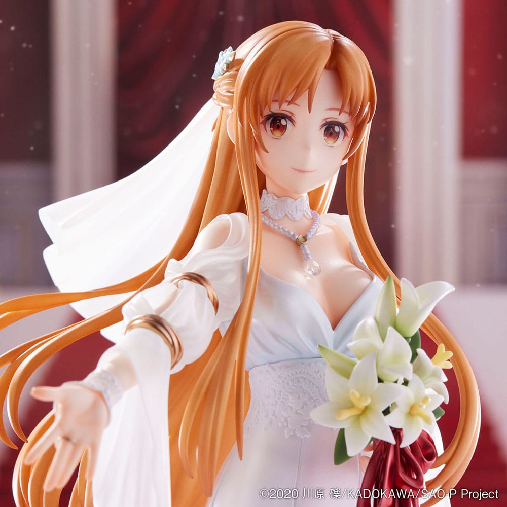 Sword Art Online statuette PVC 1/7 Asuna Wedding Ver. 25 cm