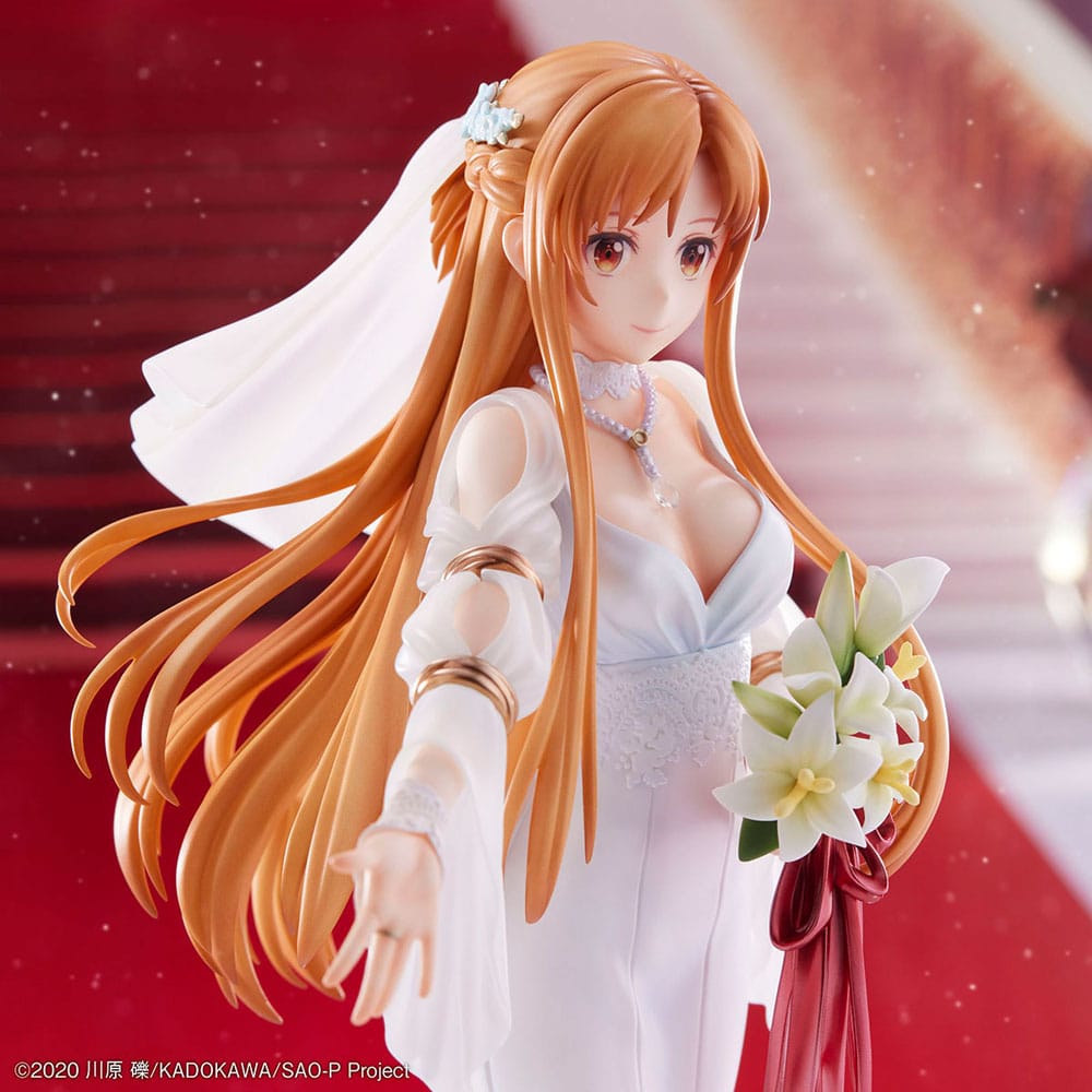 Sword Art Online statuette PVC 1/7 Asuna Wedding Ver. 25 cm