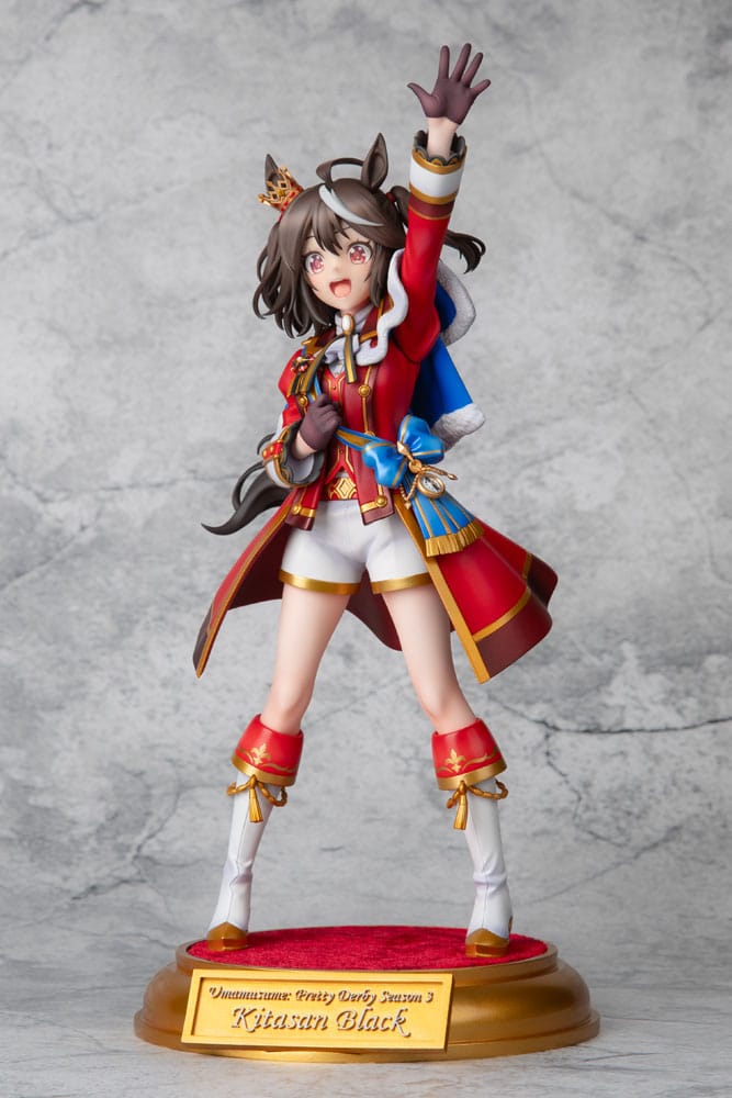 Uma Musume Pretty Dirby statuette PVC 1/7 Kitasan Black Fluttering Fulfillment Ver. 28 cm