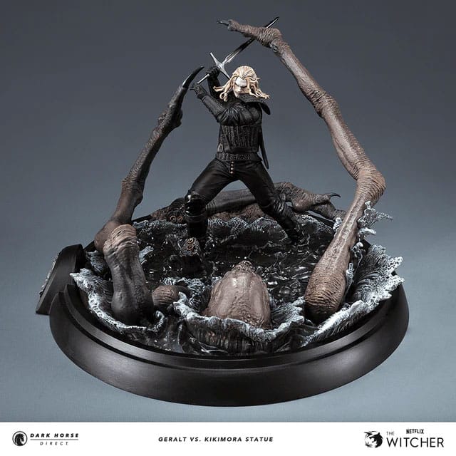 The Witcher 3 statuette Geralt vs. Kikimora 21 cm
