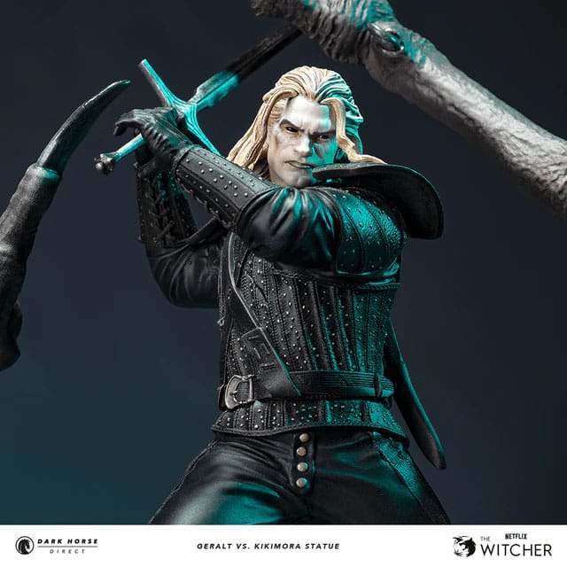 The Witcher 3 statuette Geralt vs. Kikimora 21 cm