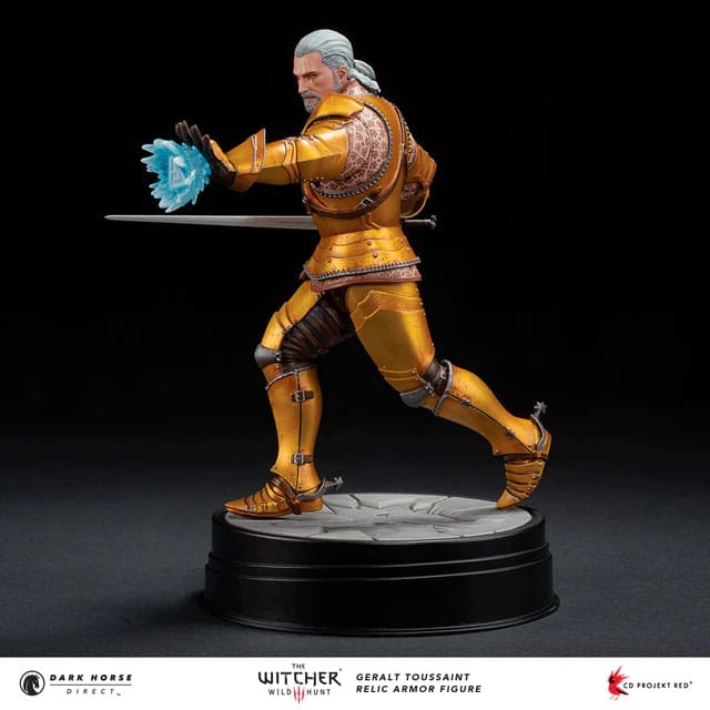 The Witcher 3 statuette PVC Geralt Toussaint Relic Armor 20 cm