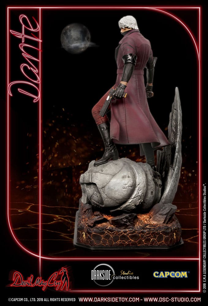Devil May Cry 1 statuette Premium 1/4 Dante Exclusive 70 cm