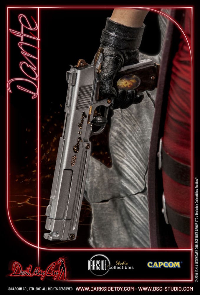 Devil May Cry 1 statuette Premium 1/4 Dante Exclusive 70 cm