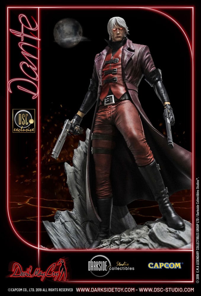 Devil May Cry 1 statuette Premium 1/4 Dante Exclusive 70 cm