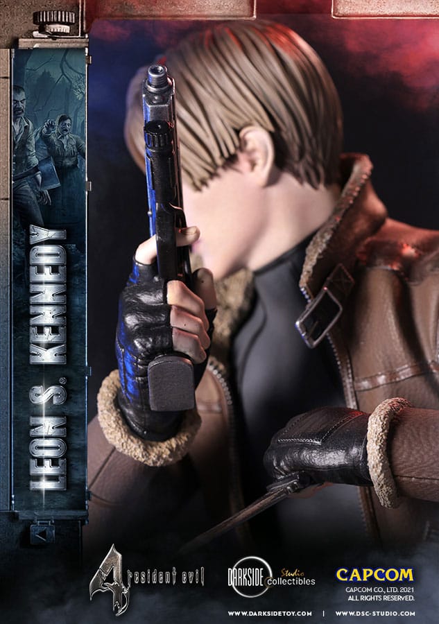 Resident Evil statuette Premium Leon Kennedy 50 cm