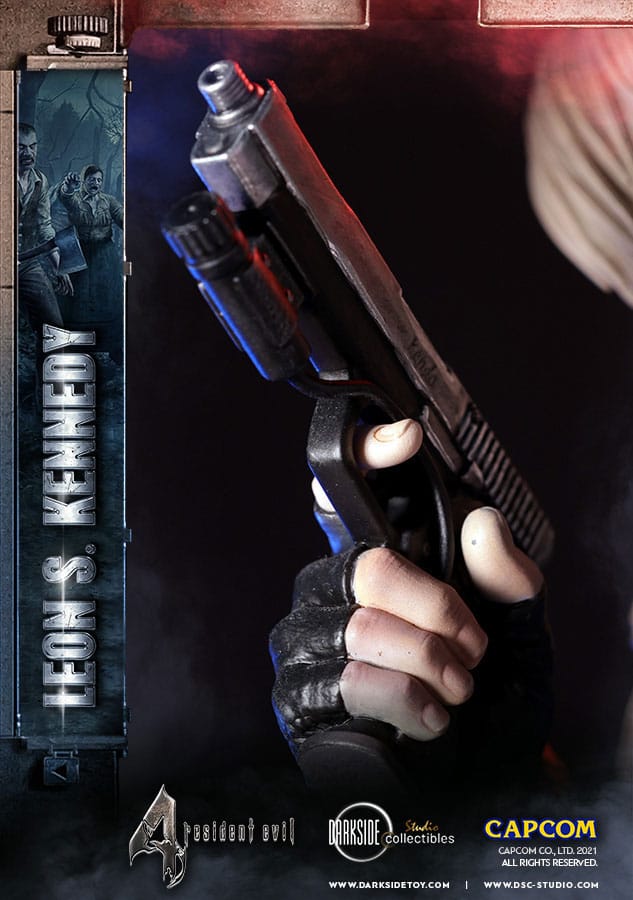 Resident Evil statuette Premium Leon Kennedy 50 cm