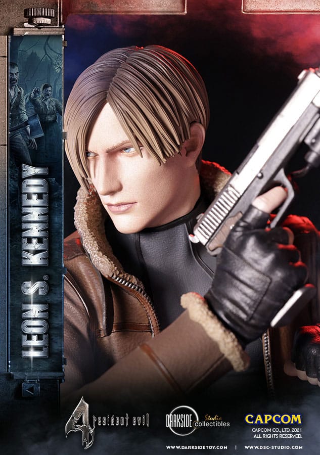 Resident Evil statuette Premium Leon Kennedy 50 cm