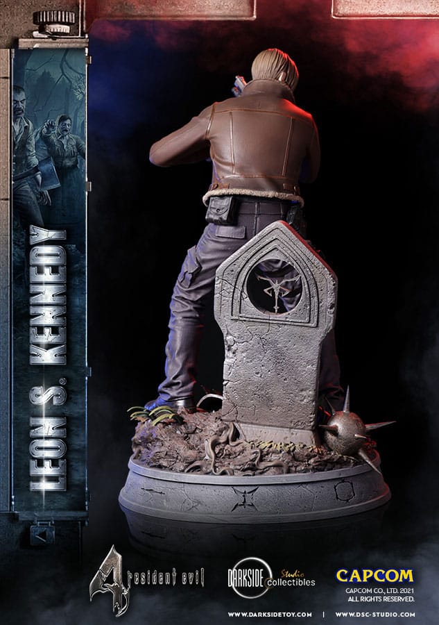 Resident Evil statuette Premium Leon Kennedy 50 cm