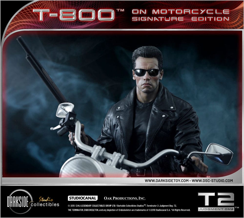 Terminator 2 Judgement Day statuette T-800 30th Anniversary Signature Edition 69 cm