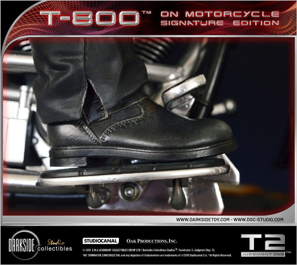 Terminator 2 Judgement Day statuette T-800 30th Anniversary Signature Edition 69 cm