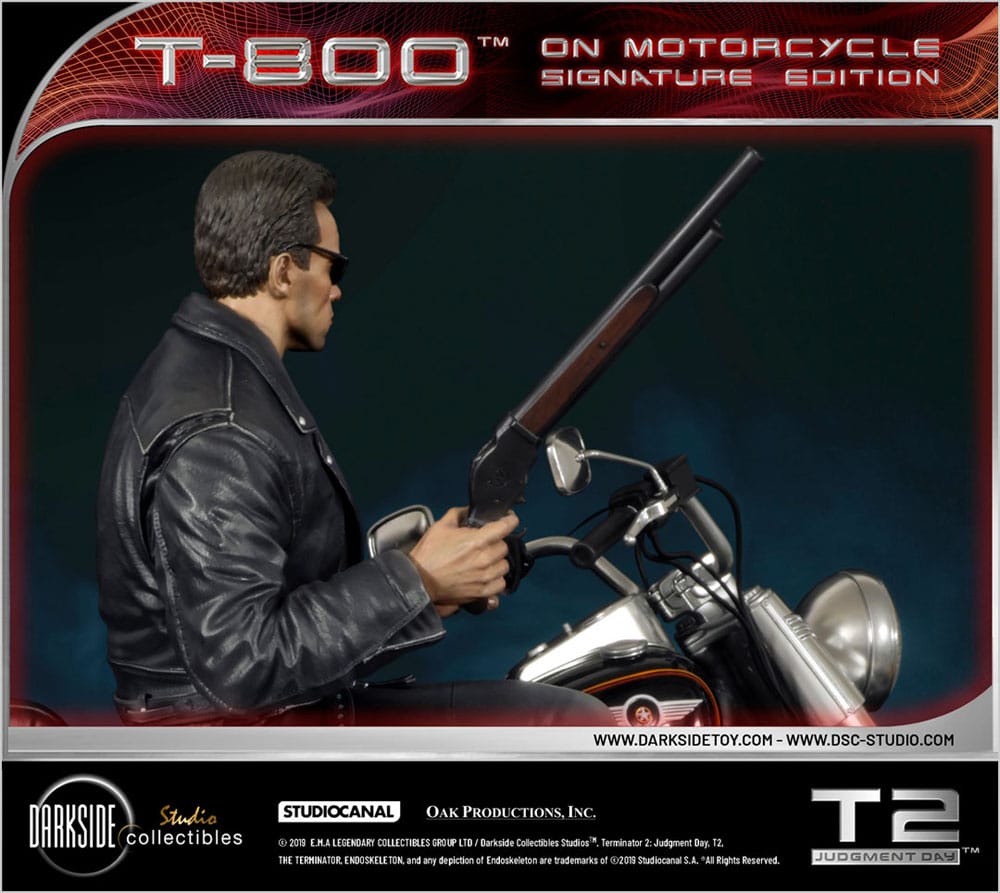 Terminator 2 Judgement Day statuette T-800 30th Anniversary Signature Edition 69 cm