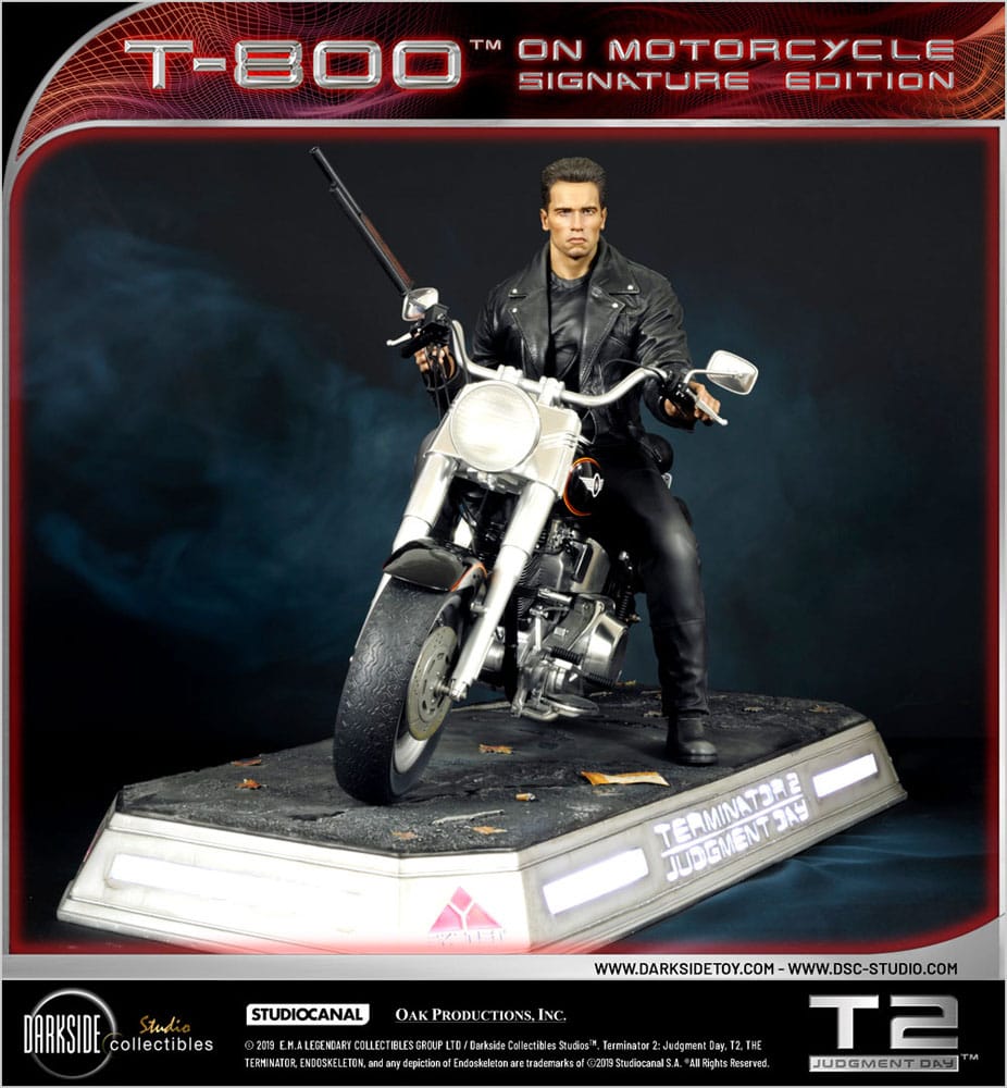 Terminator 2 Judgement Day statuette T-800 30th Anniversary Signature Edition 69 cm