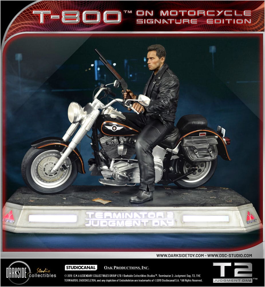 Terminator 2 Judgement Day statuette T-800 30th Anniversary Signature Edition 69 cm