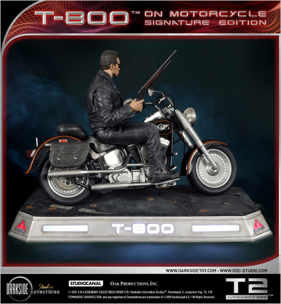 Terminator 2 Judgement Day statuette T-800 30th Anniversary Signature Edition 69 cm