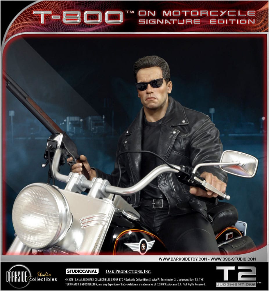 Terminator 2 Judgement Day statuette T-800 30th Anniversary Signature Edition 69 cm