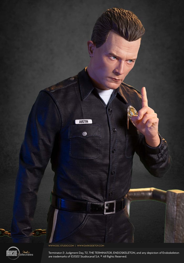 Terminator 2 Judgement Day statuette Premium 1/3 T-1000 30th Anniversary Edition 70 cm