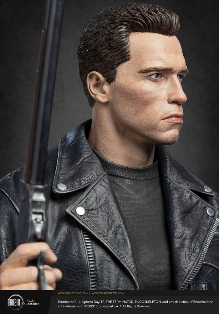 Terminator 2 Judgement Day statuette 1/3 T-800 30th Anniversary Signature Edition 69 cm