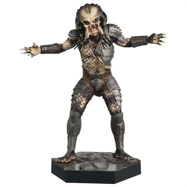The Alien vs. Predator Collection : Statuette 1/16 Unmasked Predator 15 cm