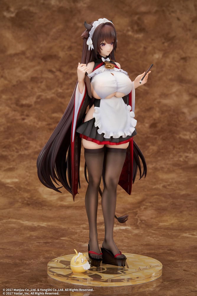 Statuette Azur Lane PVC 1/7 Kashino Tsumazuki Trouble Maid Ver. 26 cm