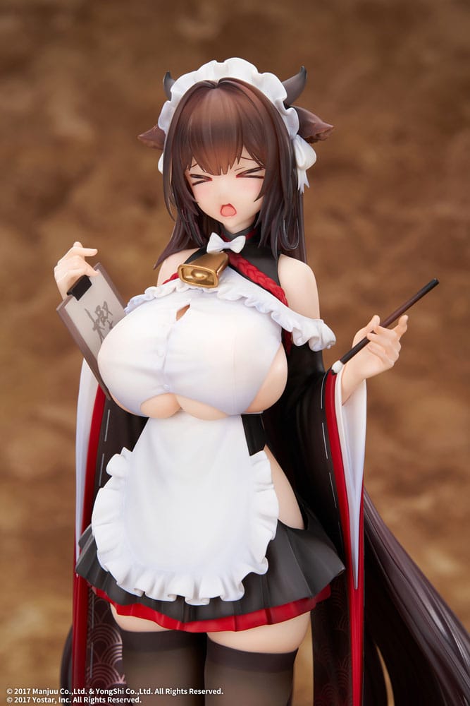 Statuette Azur Lane PVC 1/7 Kashino Tsumazuki Trouble Maid Ver. 26 cm