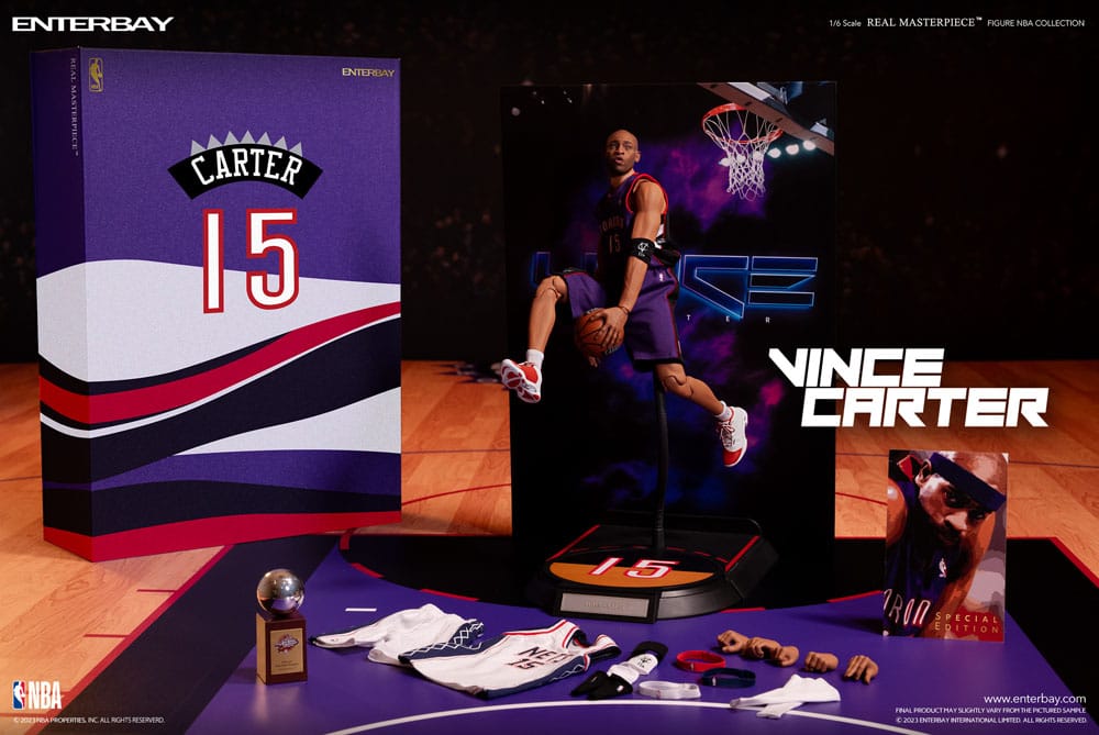NBA Collection figurine Real Masterpiece 1/6 Vince Carter Special Edition 30 cm