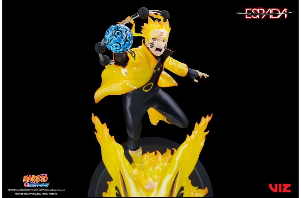 Naruto Shippuden statuette PVC 1/8 Naruto Uzumaki & Kurama 28 cm