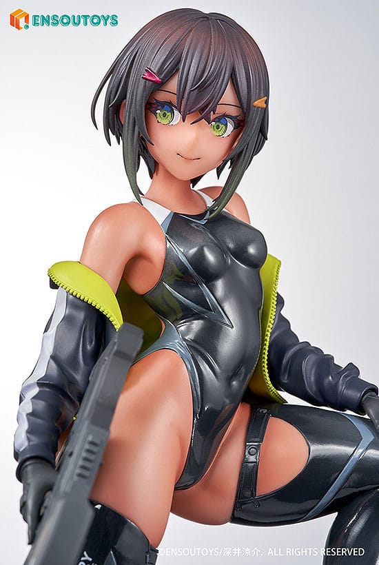 Arms Note statuette 1/7 Swim Team Bucho-chan 22 cm