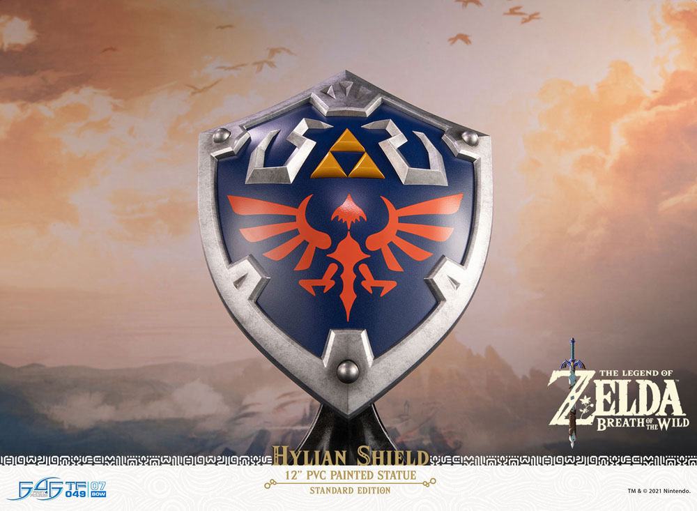 The Legend of Zelda Breath of the Wild statuette PVC Hylian Shield Standard Edition 29 cm