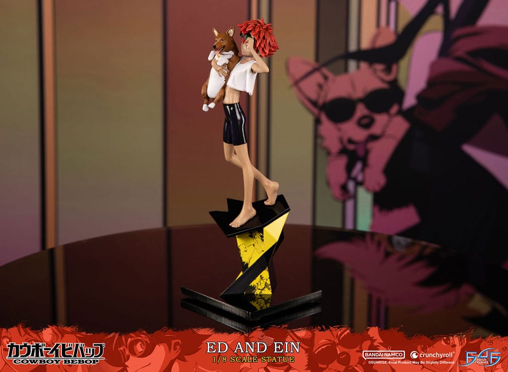 Cowboy Bebop statuette 1/8 Ed & Ein 28 cm