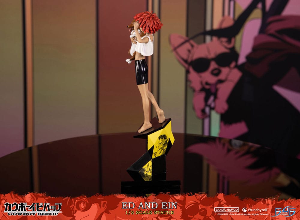 Cowboy Bebop statuette 1/8 Ed & Ein 28 cm
