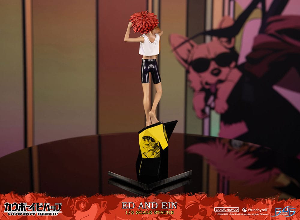 Cowboy Bebop statuette 1/8 Ed & Ein 28 cm
