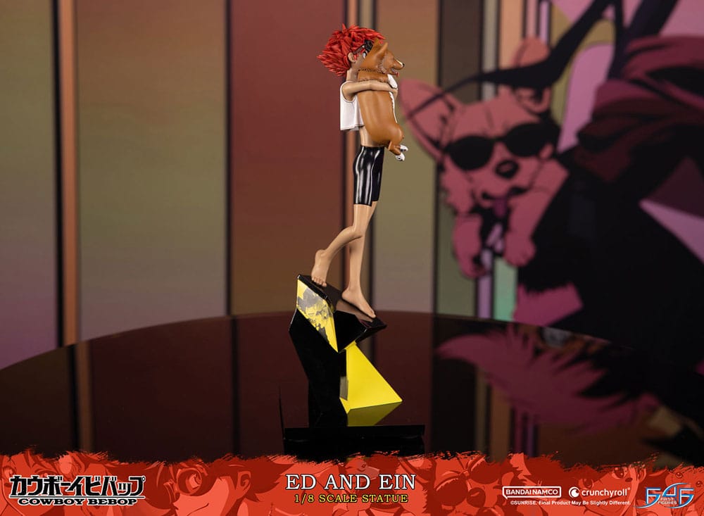 Cowboy Bebop statuette 1/8 Ed & Ein 28 cm