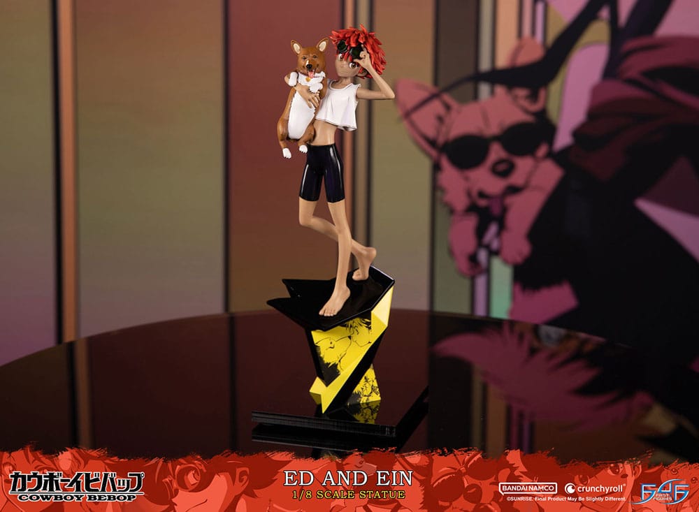 Cowboy Bebop statuette 1/8 Ed & Ein 28 cm