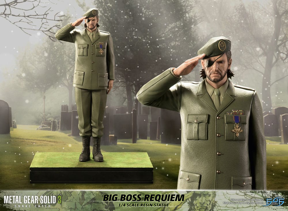 Metal Gear Solid 3: Snake Eater statuette 1/4 Big Boss Requiem 55 cm