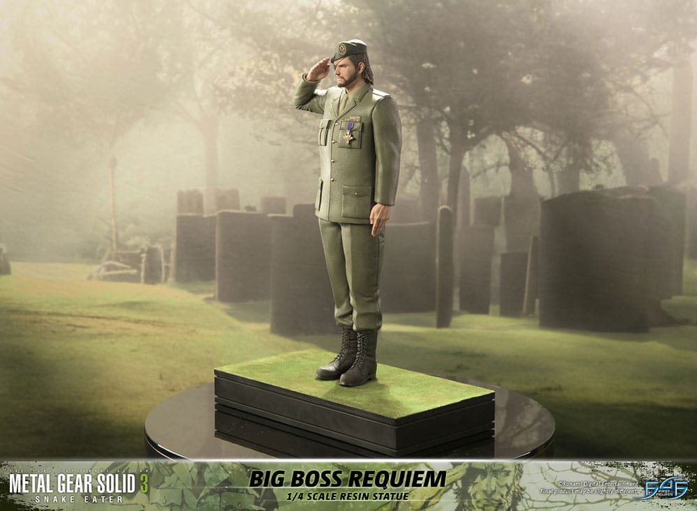 Metal Gear Solid 3: Snake Eater statuette 1/4 Big Boss Requiem 55 cm