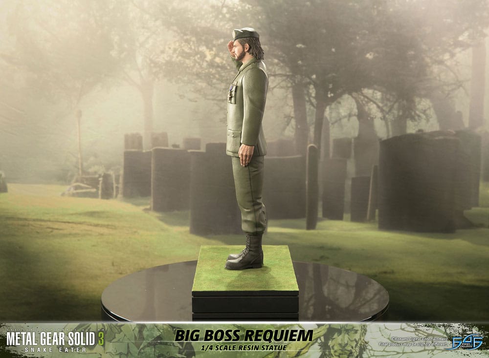 Metal Gear Solid 3: Snake Eater statuette 1/4 Big Boss Requiem 55 cm