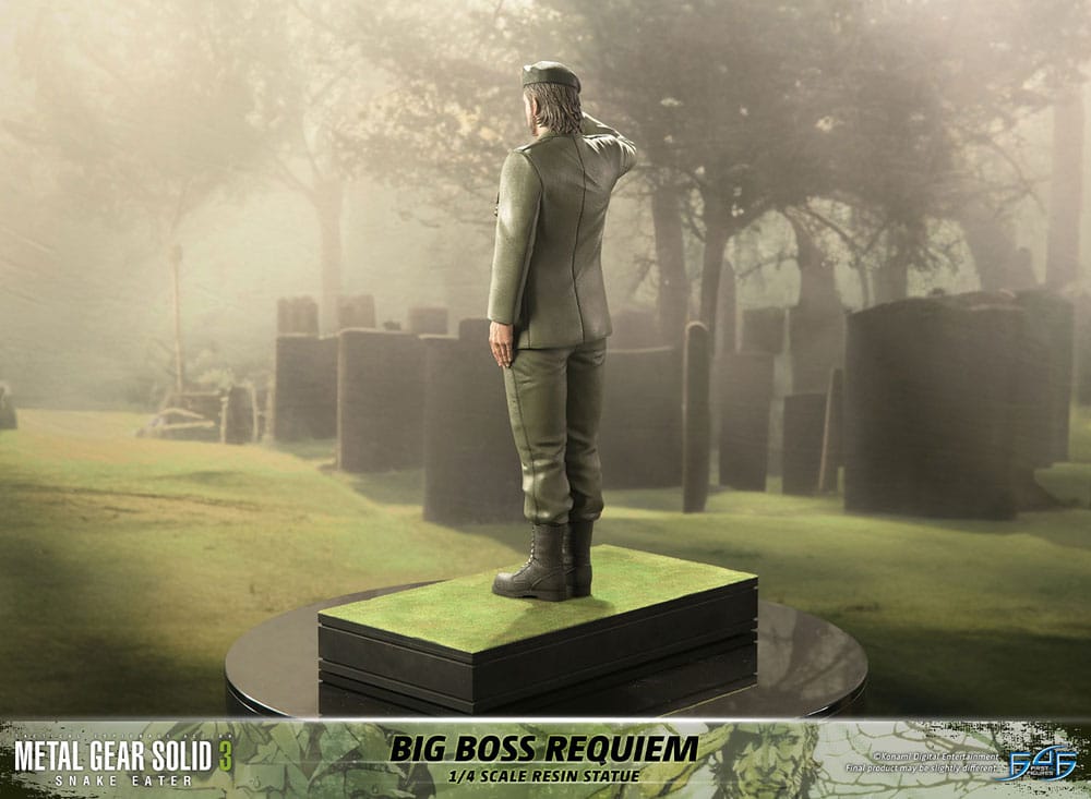 Metal Gear Solid 3: Snake Eater statuette 1/4 Big Boss Requiem 55 cm