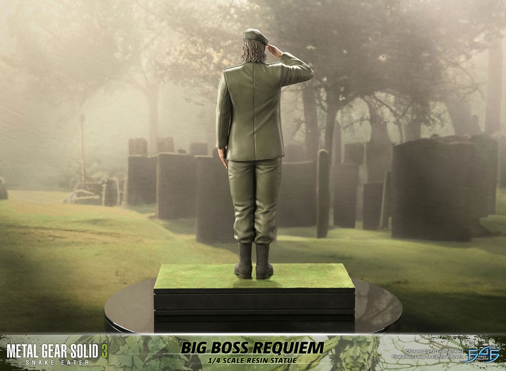 Metal Gear Solid 3: Snake Eater statuette 1/4 Big Boss Requiem 55 cm