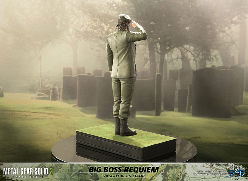 Metal Gear Solid 3: Snake Eater statuette 1/4 Big Boss Requiem 55 cm