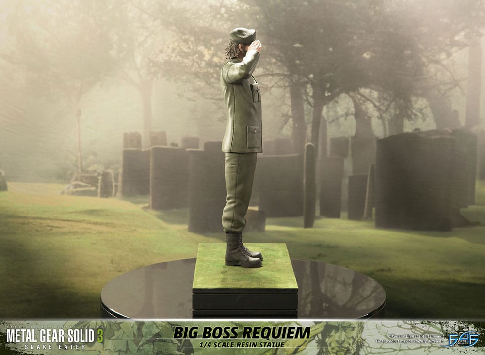 Metal Gear Solid 3: Snake Eater statuette 1/4 Big Boss Requiem 55 cm