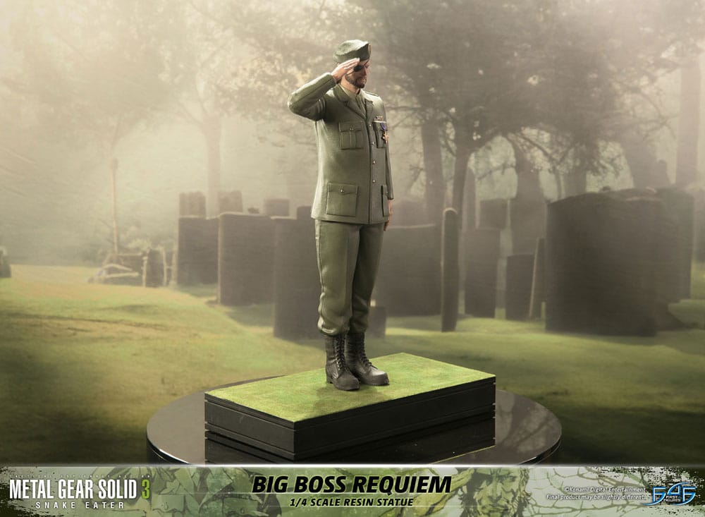 Metal Gear Solid 3: Snake Eater statuette 1/4 Big Boss Requiem 55 cm