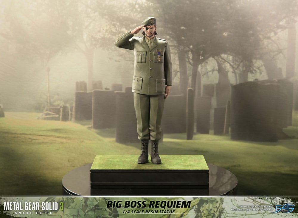 Metal Gear Solid 3: Snake Eater statuette 1/4 Big Boss Requiem 55 cm