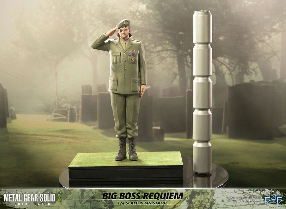Metal Gear Solid 3: Snake Eater statuette 1/4 Big Boss Requiem 55 cm
