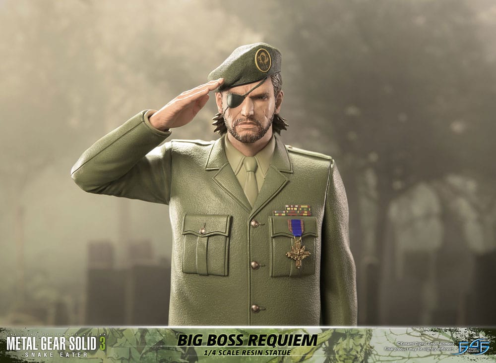 Metal Gear Solid 3: Snake Eater statuette 1/4 Big Boss Requiem 55 cm